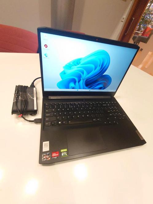 Lenovo gaming laptop met RTX 3050, Computers en Software, Windows Laptops, Zo goed als nieuw, 15 inch, SSD, 3 tot 4 Ghz, 16 GB