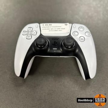 playstation 5 dualsense controller wit | in nette staat