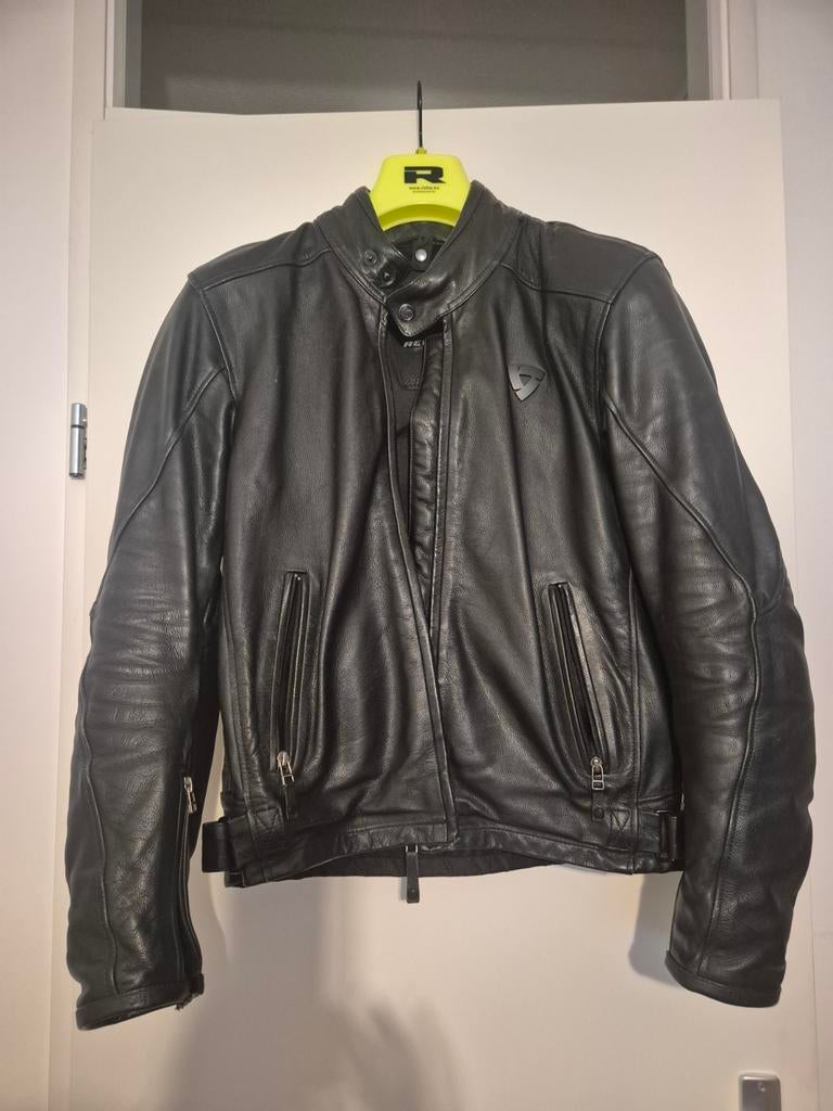Revit leren motorjack heren - maat 48, Ophalen of Verzenden