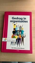 Ella Wijsman - Gedrag in organisaties, Overige vakken, Ophalen of Verzenden, Zo goed als nieuw, Noordhoff Uitgevers