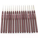 16 Haaknaalden Set / Haaknaald Haken Naalden 0.5mm-2.5mm, Hobby en Vrije tijd, Breien en Haken, Verzenden, Nieuw, Haken, Naald