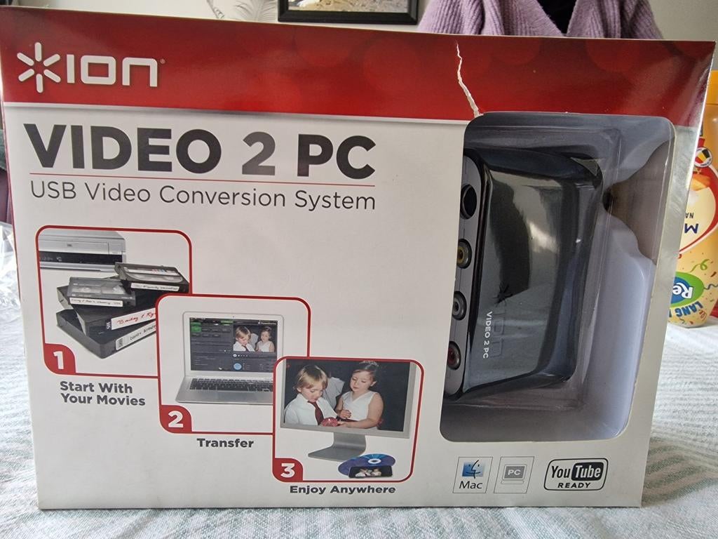 ION Video 2 PC USB Video Conversie Systeem, Ophalen of Verzenden, Nieuw