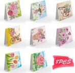 Partij 8-packs diamond painting wenskaarten, Ophalen of Verzenden, Nieuw