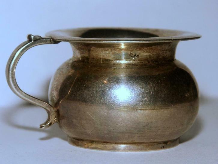 Antiek zilveren PO als miniatuur Amsterdam 1770     !!MINT!!, Antiek en Kunst, Antiek | Goud en Zilver, Zilver, Ophalen of Verzenden