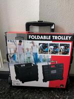 Vouwtrolley Foldable Trolley Boodschappenkar boodschappentro, Doe-het-zelf en Verbouw, Transportwagens, Minder dan 60 liter, Ophalen of Verzenden