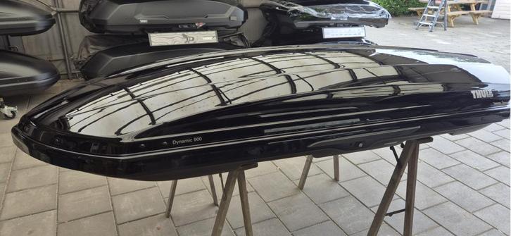 Thule Dynamic L zwart 430 ltr. aerodynamische dakkoffer, Auto diversen, Dakkoffers, Gebruikt, Ophalen