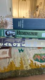 3 x biografie Capone Hemingway Bellow, Ophalen of Verzenden, Zo goed als nieuw
