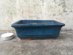 Bonsai schaal 14,5x9,5x5cm ****, Tuin en Terras, Ophalen of Verzenden, Zo goed als nieuw, Overige vormen, Aardewerk