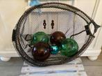 Vintage drijfballen handgeblazen, Antiek en Kunst, Curiosa en Brocante, Ophalen of Verzenden