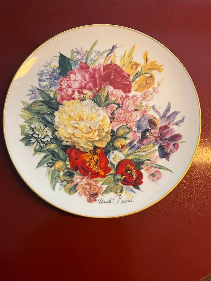 Vintage Ursula Band Sierbord, Antiek en Kunst, Antiek | Wandborden en Tegels, Ophalen of Verzenden