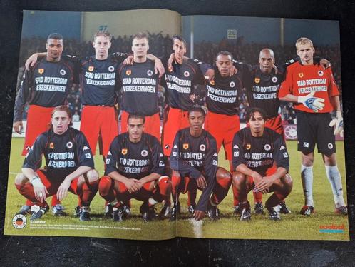 15x oude elftalposters Excelsior Rotterdam (zie alle foto's), Verzamelen, Sportartikelen en Voetbal, Zo goed als nieuw, Poster, Plaatje of Sticker