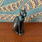 Vintage Franklin Mint Egyptische kat brons, Ophalen of Verzenden, Zo goed als nieuw