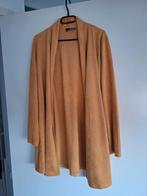 Okergeel suédine vest/jasje maat 44 van Norah, Geel, Maat 42/44 (L), Ophalen of Verzenden, Zo goed als nieuw