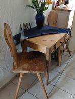 Boerenmeubels  boerderijstoelen, plankenstoelen en tafel, Ophalen