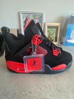 Jordan 4 red black, Kleding | Heren, Schoenen, Ophalen of Verzenden, Nieuw, Zwart