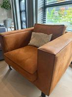 Prachtige fauteuil buffelleer, Huis en Inrichting, Fauteuils, Ophalen, Zo goed als nieuw, 75 tot 100 cm, Leer