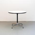 2 Vitra Eames Segemented Table Wit 80 cm, Niet ingevuld, 50 tot 100 cm, Niet ingevuld, Vier personen
