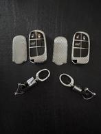 2x Gave luxe cover sleutel Fiat 500x model jaar. 2017/18, Auto diversen, Auto-accessoires, Ophalen of Verzenden