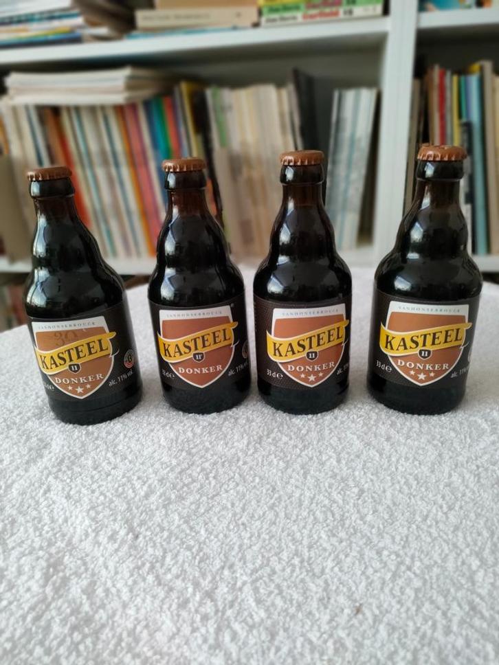 KASTEEL donker 33cl flesjes 2021, 2022 en 2023 (jfb-bier), Verzamelen, Biermerken, Nieuw, Flesje(s), Overige merken, Ophalen of Verzenden