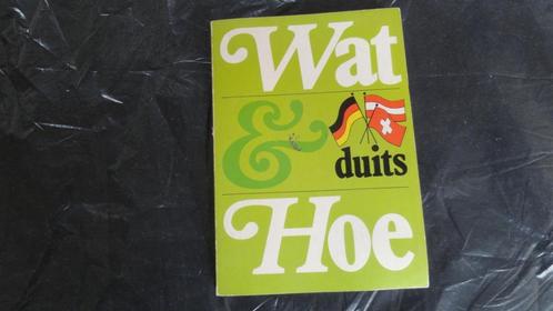 Wat & Hoe duits , ZGAN zakboekje , met GRATIS een artikel, Boeken, Literatuur, Zo goed als nieuw, Nederland, Ophalen of Verzenden