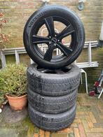 Winterset / Winterwielen / Winterbanden 235/55 R17 / Zwart, Auto-onderdelen, Banden en Velgen, Ophalen, Velg(en), 17 inch, Winterbanden