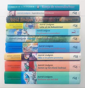 10x Astrid Lindgren: Karlsson, Mio, Blomkwist, Rasmus, Lotta beschikbaar voor biedingen