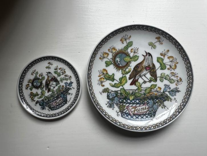 2 porseleinen wandborden Hutschenreuther, Antiek en Kunst, Antiek | Wandborden en Tegels, Ophalen of Verzenden