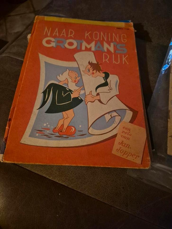 Naar Koning Grotman's Rijk - Jan Jopper, Boeken, Kinderboeken | Jeugd | onder 10 jaar, Gelezen, Sprookjes, Ophalen of Verzenden
