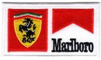 Ferrari Marlboro stoffen opstrijk patch embleem #6, Verzamelen, Automerken, Motoren en Formule 1, Ophalen of Verzenden, Nieuw