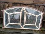 Gietijzeren vintage stalraam. Maat: 85cm breed en 53cm hoog., Gevelraam of Ruit, Gebruikt, Minder dan 80 cm, Minder dan 80 cm