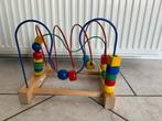 Ikea kralenspiraal houten speelgoed gekleurde kralen B32xD25, Ophalen of Verzenden, Zo goed als nieuw