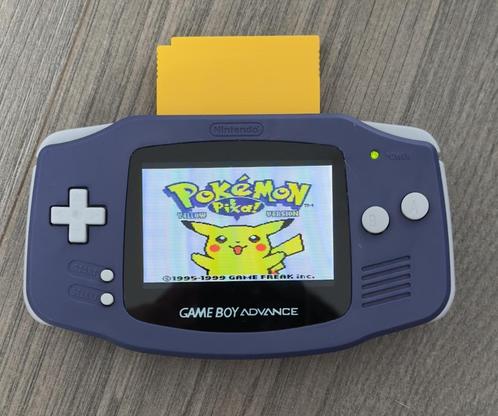 MOD Nintendo Gameboy Advance behuizing + backlight scherm, Spelcomputers en Games, Spelcomputers | Nintendo Game Boy, Zo goed als nieuw