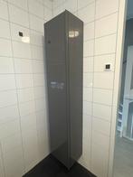 Grijze hoge badkamerkast IKEA, Ophalen, (Half)hoge kast, Minder dan 50 cm, Gebruikt