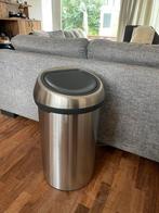 Brabantia Touch Bin Prullenbak 60L, Huis en Inrichting, Woonaccessoires | Prullenbakken, Ophalen, 50 tot 75 cm, 40 liter of meer