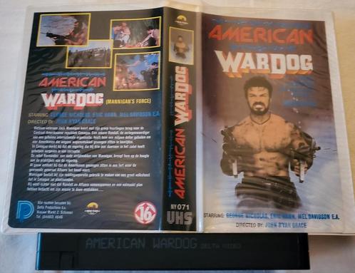 American Wardog VHS Actie/Oorlog, Cd's en Dvd's, VHS | Film, Zo goed als nieuw, Actie en Avontuur, Vanaf 16 jaar, Ophalen of Verzenden