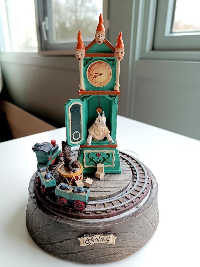 De wolf en de zeven geitjes efteling miniatuur, Ophalen, Zo goed als nieuw, Beeldje of Poppetje