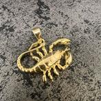 14k gouden hanger schorpioen model, Ophalen of Verzenden, Zo goed als nieuw, Goud