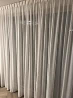 Gordijn met rail - Wit, Huis en Inrichting, Ophalen, Zo goed als nieuw, Wit, 200 cm of meer