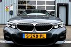 BMW 3-serie 330e High Executive M Sport Individual 292 PK, Auto's, BMW, Te koop, Zilver of Grijs, Geïmporteerd, Emergency brake assist