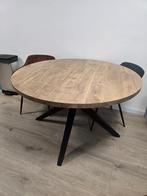Ronde eettafel, Huis en Inrichting, Tafels | Eettafels, Ophalen, Rond, Zo goed als nieuw, Vier personen