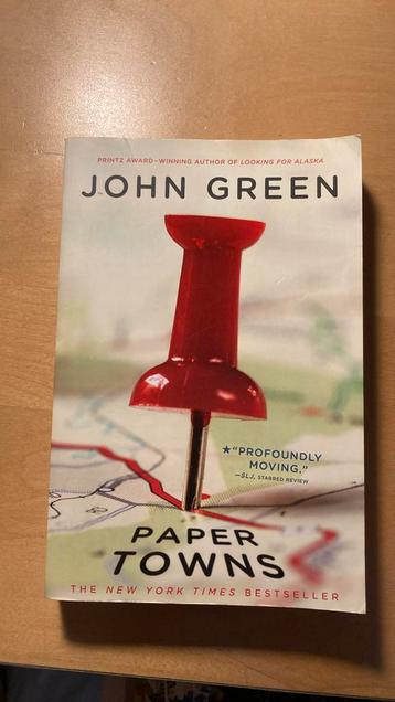 John Green - Paper Towns beschikbaar voor biedingen