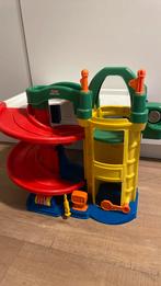 Fischer Price parkeergarage, Kinderen en Baby's, Speelgoed | Fisher-Price, Ophalen of Verzenden, Zo goed als nieuw, Speelset