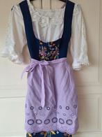 Vintage dirndl trachten jurk blouse Tiroler, Kleding | Dames, Carnavalskleding en Feestkleding, Ophalen, Maat 42/44 (L), Overige thema's