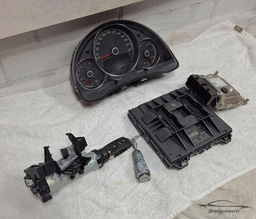 VW Up km teller contactslot BCM ECU complete starterset., Auto-onderdelen, Elektronica en Kabels, Volkswagen, Gebruikt, Ophalen of Verzenden