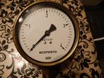 Druk Manometer 0/4 Bar  1/2" onder aansluiting, Ophalen of Verzenden, Zo goed als nieuw, Druk