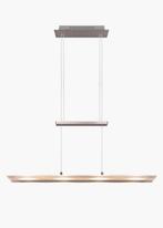 LED hanglamp - mat nikkel - 4 lichts, Huis en Inrichting, Ophalen, Zo goed als nieuw, 75 cm of meer