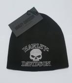 Harley muts, wol, gebreid, zwart, Skull, WGS, nieuw., Nieuw met kaartje, Overige typen