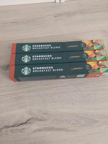 Starbucks Nespresso Capsules - Breakfast Blend (10) beschikbaar voor biedingen