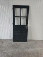 Achterdeur buitendeur tuindeur hardhouten, Ophalen, Gebruikt, Hout, 75 tot 150 cm