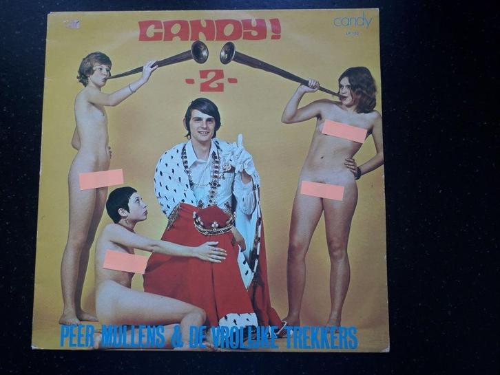PEER MULLENS - CANDY 2 - LP - NEDERLANDSTALIG, Cd's en Dvd's, Vinyl | Nederlandstalig, Gebruikt, Levenslied of Smartlap, 12 inch